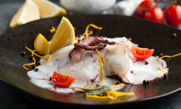 Carpaccio z ośmiornicy
